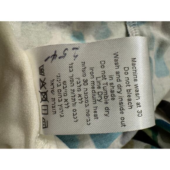 Ronen Chen Blue Mosaic Shelly Dress NWT Size 4(US 14) - Picture 8 of 8